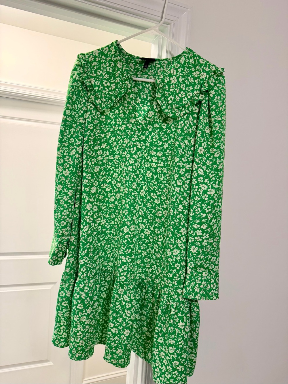 Women’s Who What Wear Floral Long-Sleeve Dress Size S